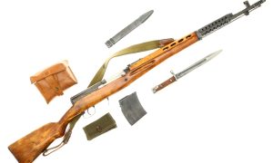 Russian Izhevsk Tokarev SVT-40 Military Rifle, Bayonet, XK3279, FB01828