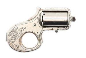 James Reid, My Friend, Knuckle Duster Revolver, 3735, Antique, O-146