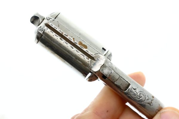 James Reid, My Friend, Knuckle Duster Revolver, 3735, Antique, O-146 - Image 4
