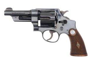 Prewar S&W 38-44 Heavy Duty Revolver, Factory Letter, Early Box, FB01537
