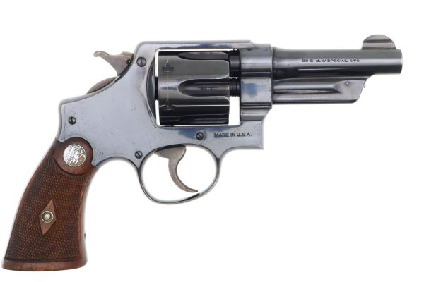 Prewar S&W 38-44 Heavy Duty Revolver, Factory Letter, Early Box, FB01537 - Image 3