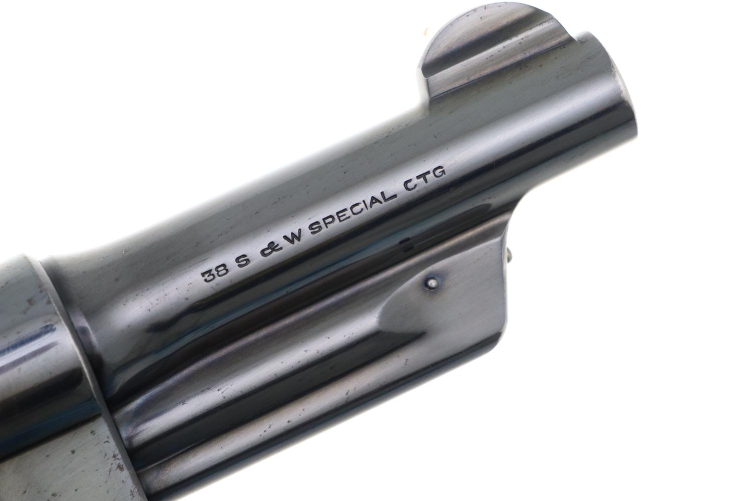 Prewar S&W 38-44 Heavy Duty Revolver, Factory Letter, Early Box, FB01537 - Image 9