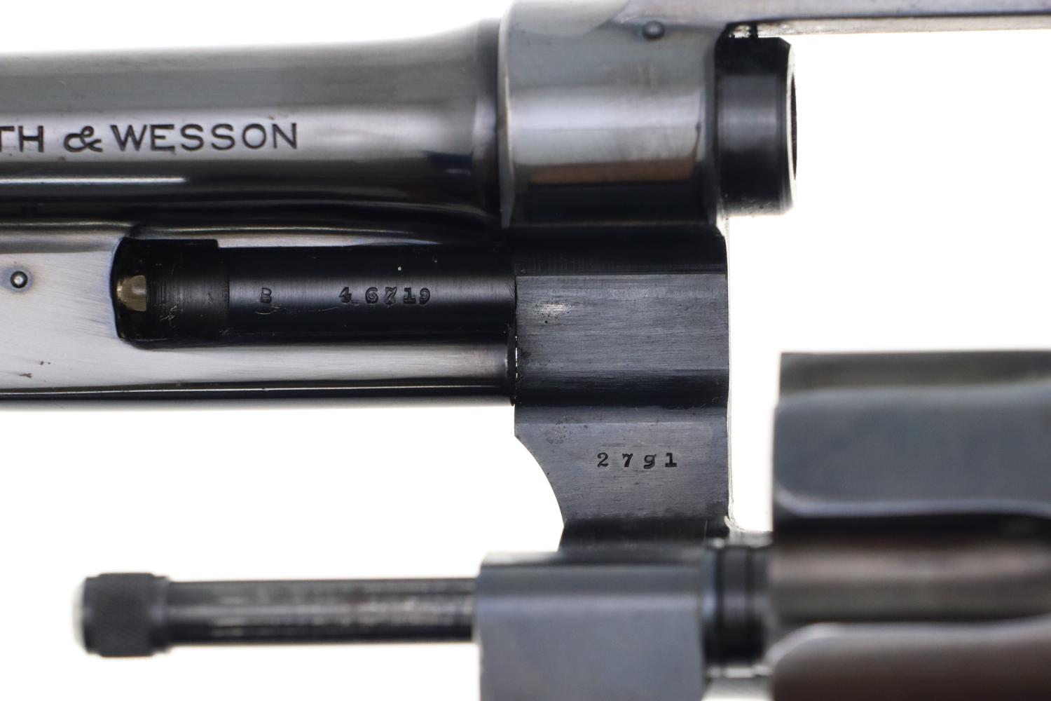 Prewar S&W 38-44 Heavy Duty Revolver, Factory Letter, Early Box, FB01537 - Image 11