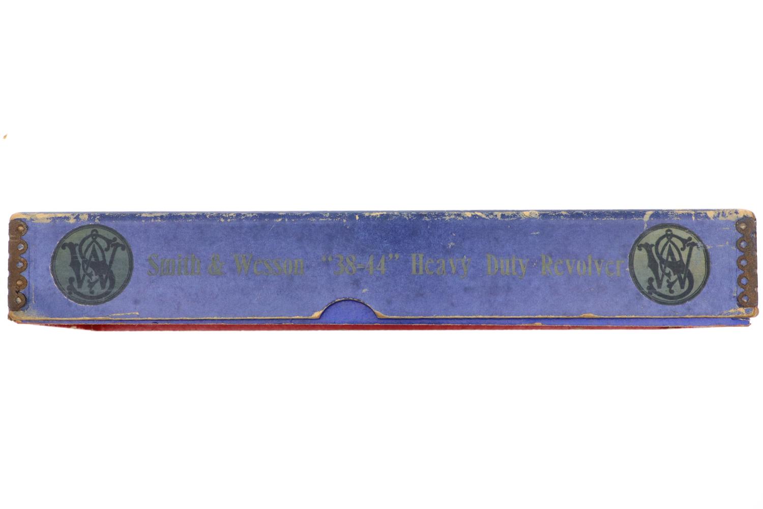 Prewar S&W 38-44 Heavy Duty Revolver, Factory Letter, Early Box, FB01537 - Image 17