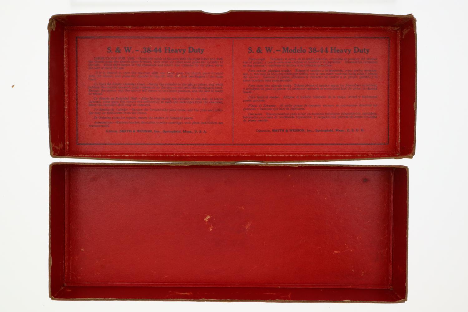 Prewar S&W 38-44 Heavy Duty Revolver, Factory Letter, Early Box, FB01537 - Image 19