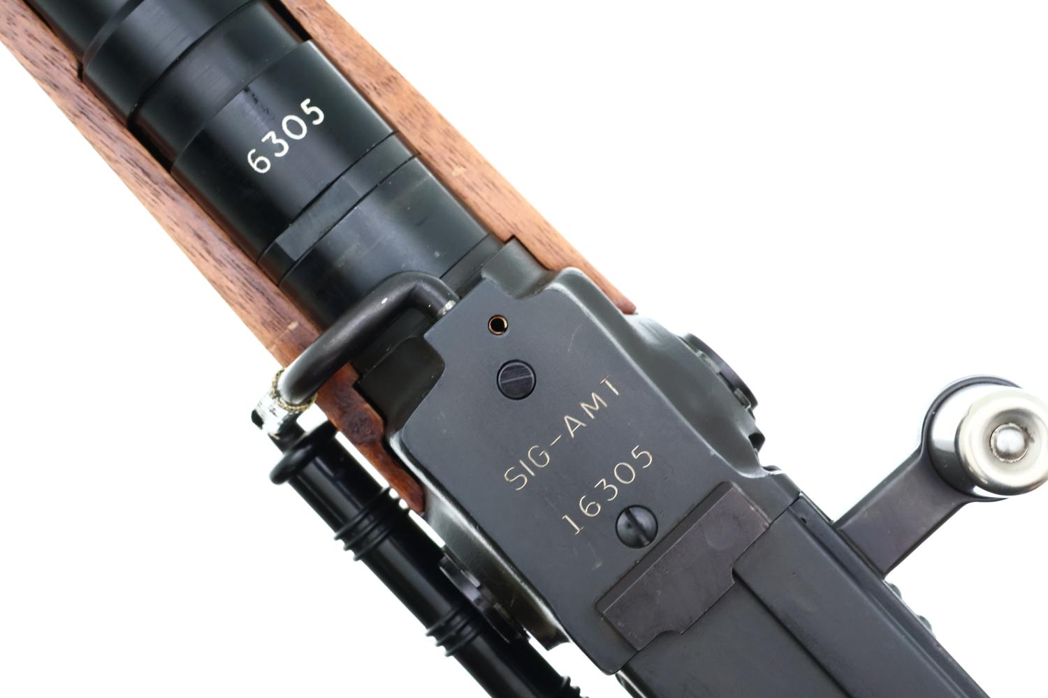 Rare Swiss SIG AMT (American Match Target) Semi-Auto Rifle, 16305, FB02127 - Image 5