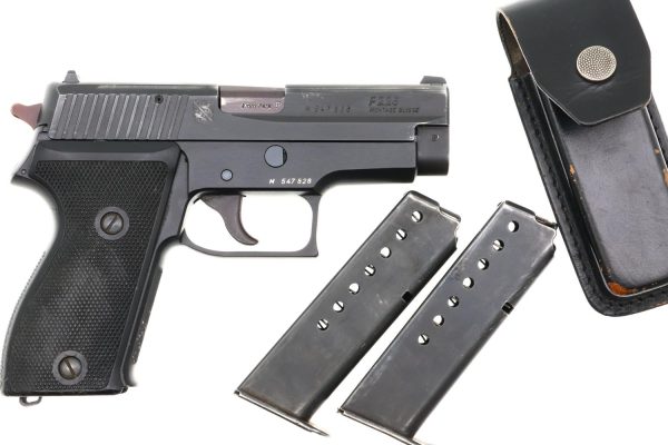 SIG SAUER P225 Pistol, Swiss Thurgau Police, M547828, FB02052 - Image 2