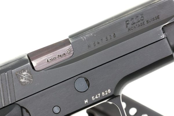 SIG SAUER P225 Pistol, Swiss Thurgau Police, M547828, FB02052 - Image 3