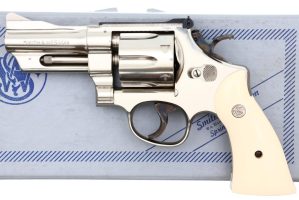 Near New S&W 27-2 Revolver, Box, Literature, Extra Grips, N637840, FB01550
