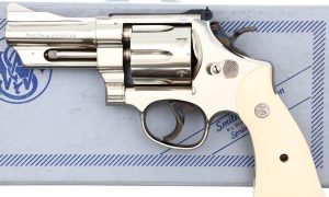 Near New S&W 27-2 Revolver, Box, Literature, Extra Grips, N637840, FB01550