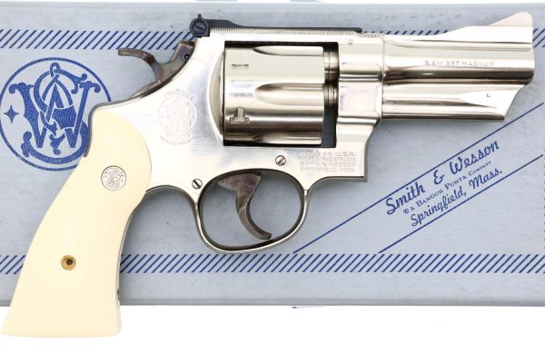 Near New S&W 27-2 Revolver, Box, Literature, Extra Grips, N637840, FB01550 - Image 2