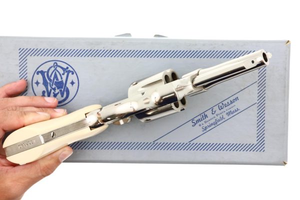 Near New S&W 27-2 Revolver, Box, Literature, Extra Grips, N637840, FB01550 - Image 4