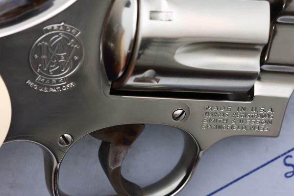 Near New S&W 27-2 Revolver, Box, Literature, Extra Grips, N637840, FB01550 - Image 9