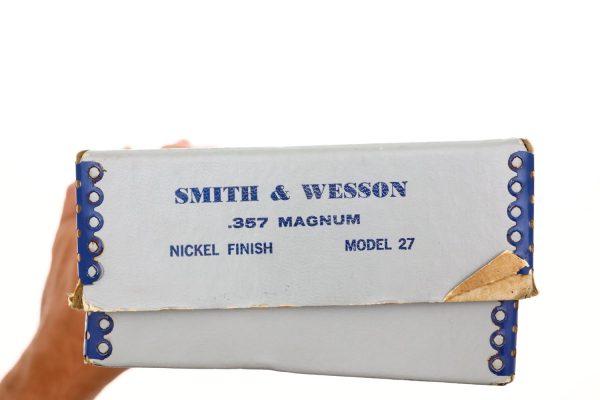 Near New S&W 27-2 Revolver, Box, Literature, Extra Grips, N637840, FB01550 - Image 18