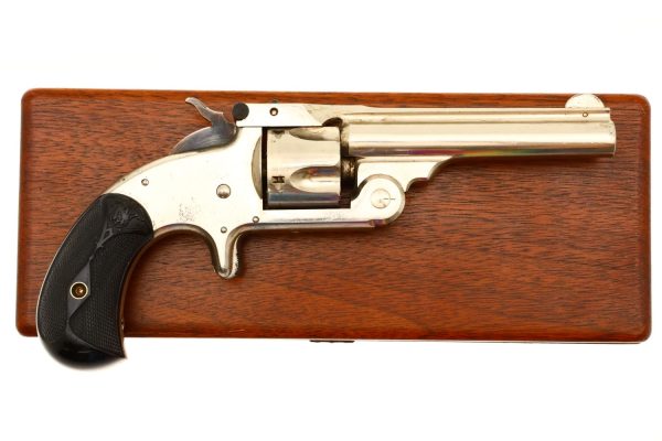 S&W Model 1 1/2 Third Issue Revolver, Custom Case, ANTIQUE, 51870, O-160 - Image 2
