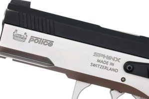 Sphinx 3000 Swiss Police Pistol, Rheinfelden (Baden) Swiss Police, FB02010