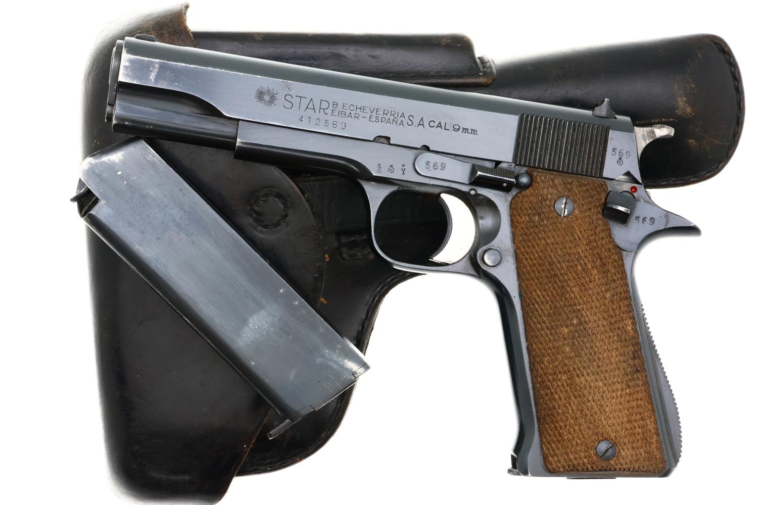 Star Model B Pistol, Holster, 412569, FB02011