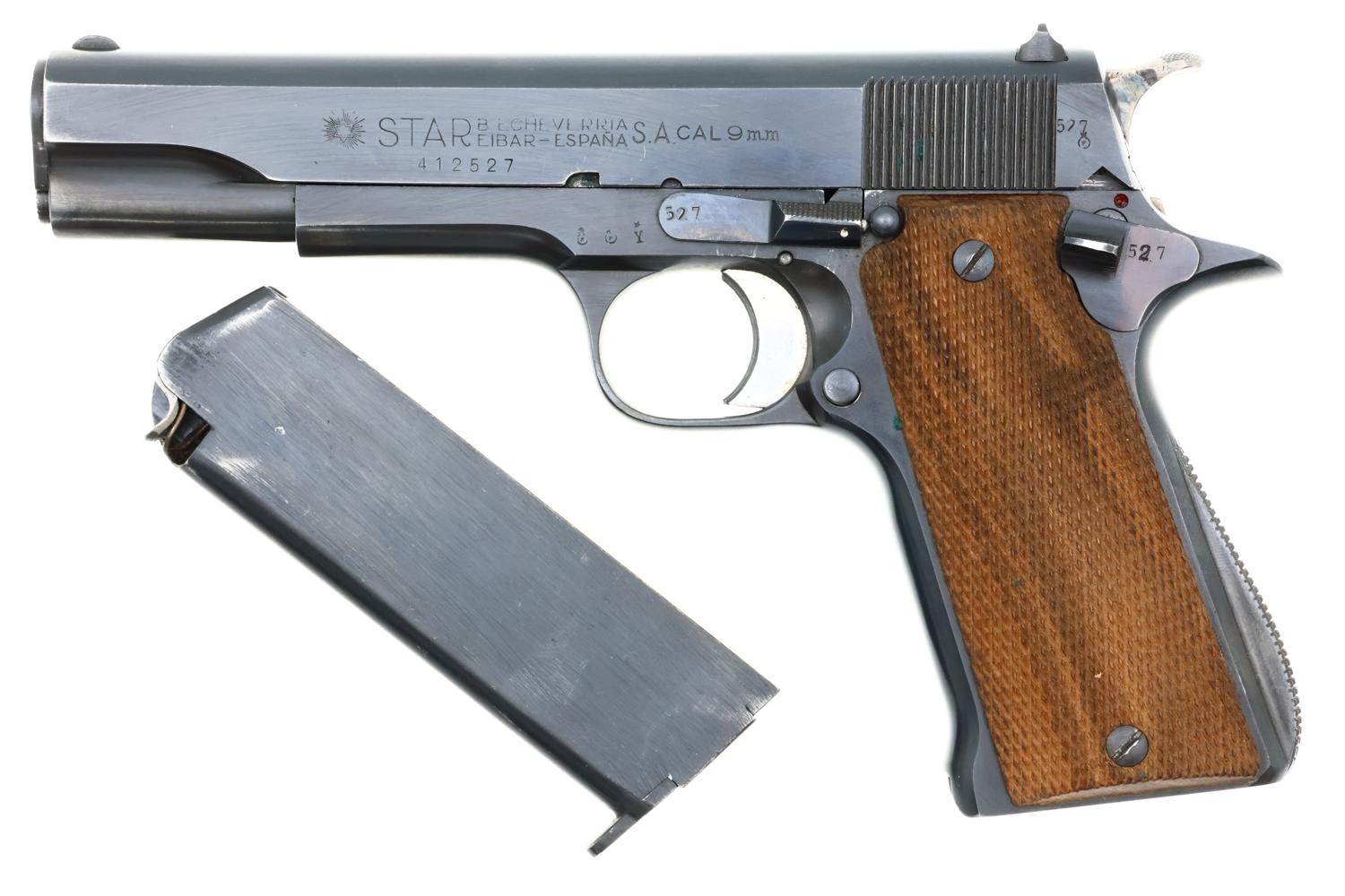 Star Model B, Post War, German Police RIG, 412527, FB02012 - Image 2