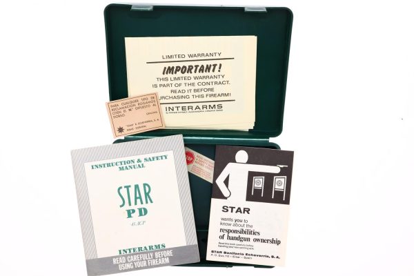 New New Star PD Pistol, Box, Literature, 1482459, FB02124 - Image 10