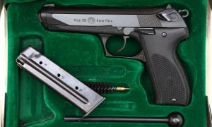 Steyr GB Pistol, Boxed, Made 1982, P04366, FB02076