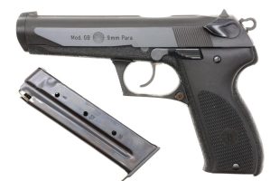 Steyr GB Pistol, Boxed, Made 1982, P04366, FB02076