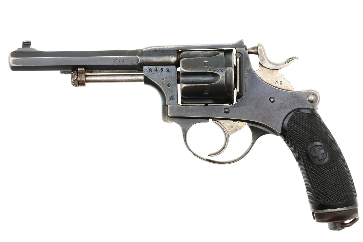 W&F Bern 1882 ANTIQUE Revolver, 8472, O-246