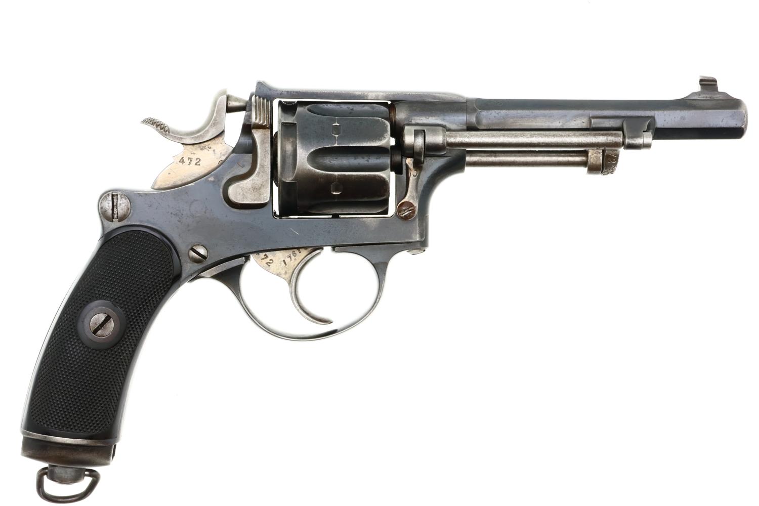 W&F Bern 1882 ANTIQUE Revolver, 8472, O-246 - Image 2