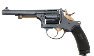 W&F Bern 1882 Swiss Military Revolver, Holster, 6744, O-241, ANTIQUE