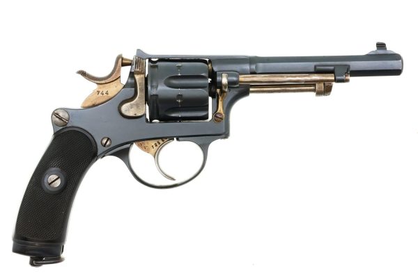 W&F Bern 1882 Swiss Military Revolver, Holster, 6744, O-241, ANTIQUE - Image 2