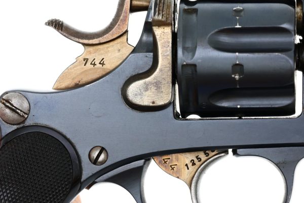 W&F Bern 1882 Swiss Military Revolver, Holster, 6744, O-241, ANTIQUE - Image 4
