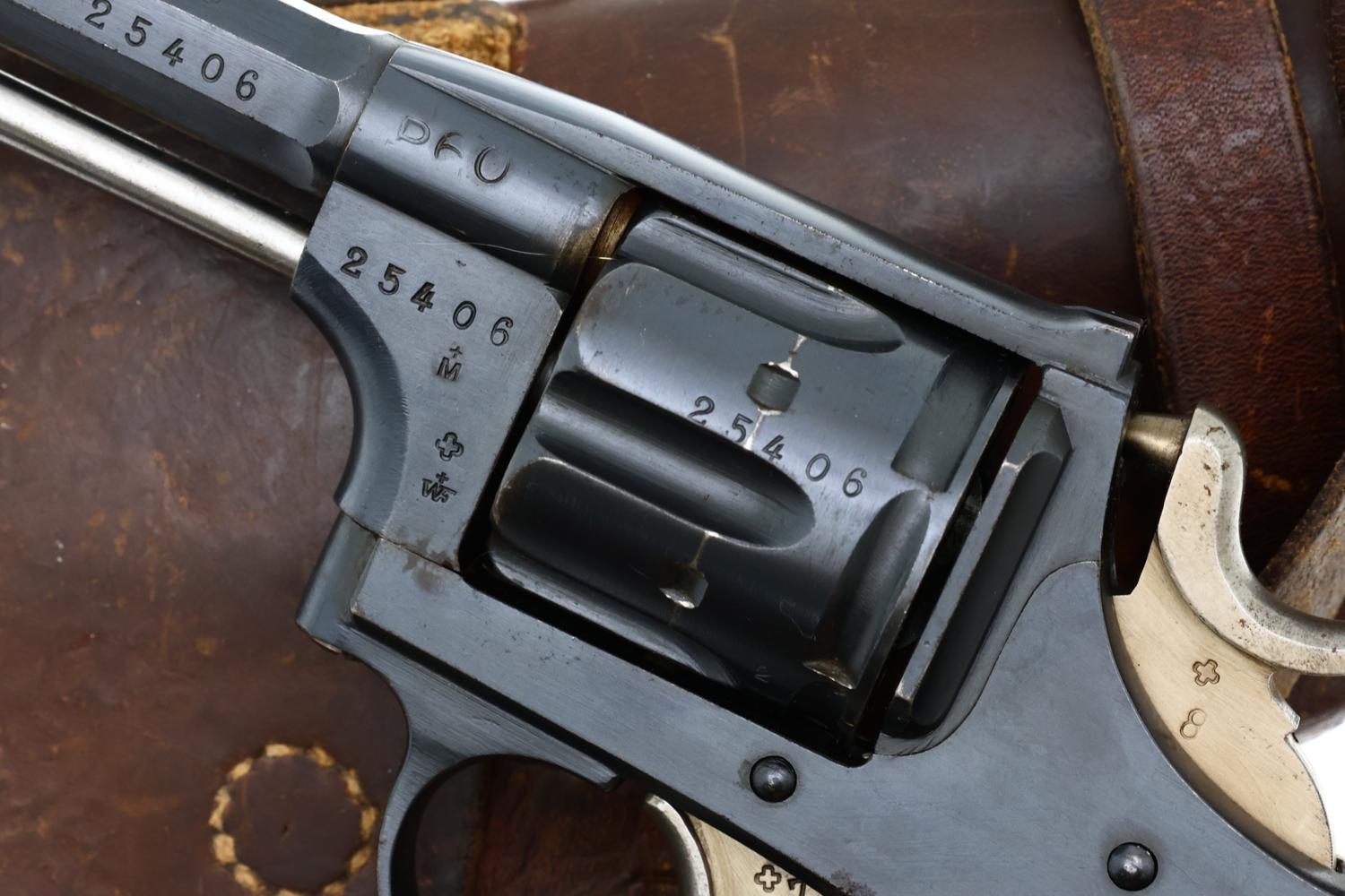 W&F Bern 1882 Swiss Military Revolver, Holster, 25406, FB02017