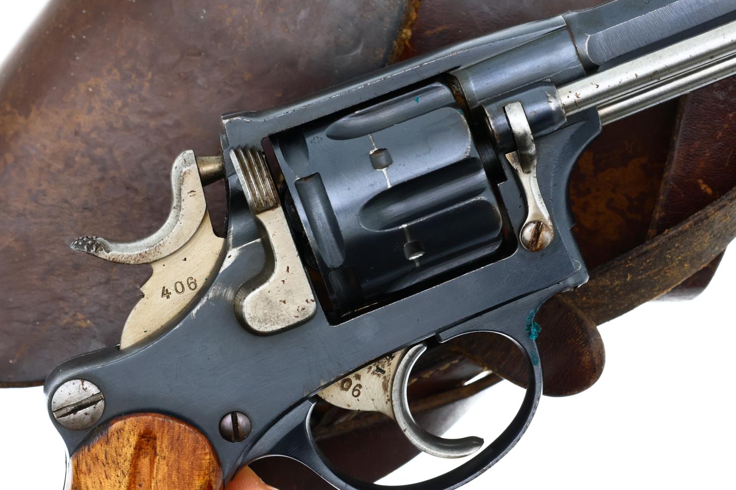 W&F Bern 1882 Swiss Military Revolver, Holster, 25406, FB02017 - Image 7