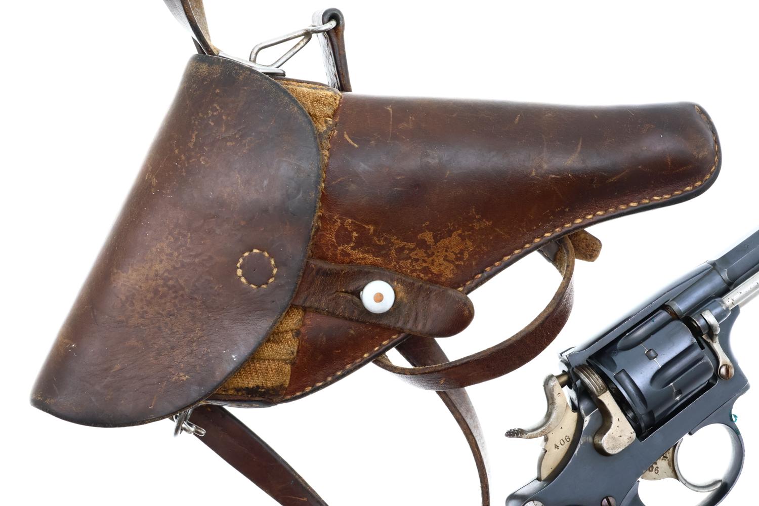 W&F Bern 1882 Swiss Military Revolver, Holster, 25406, FB02017 - Image 10