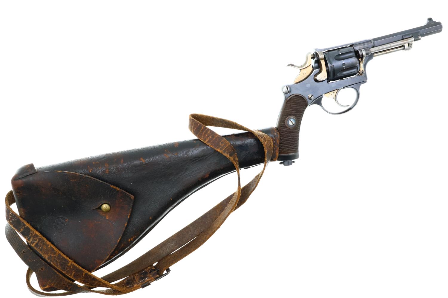 W&F Bern Model 1882 Revolver, Shoulder Stock, Antique, 3751, O-247 - Image 4