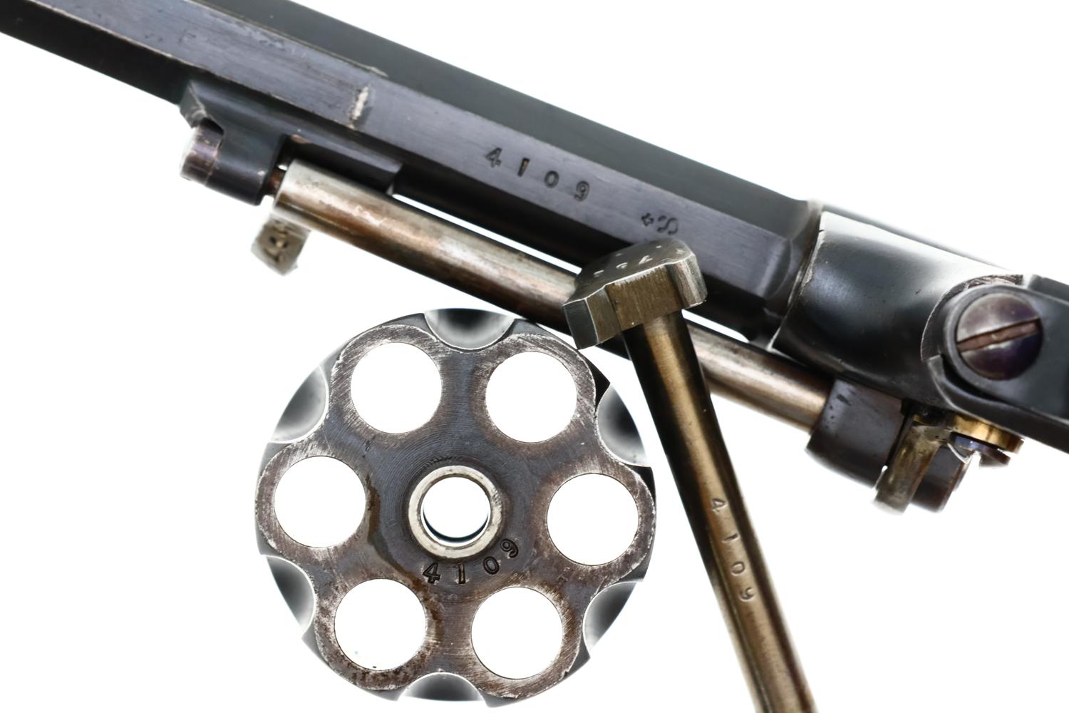 W&F Bern Model 1882 Revolver, Shoulder Stock, Antique, 3751, O-247 - Image 7