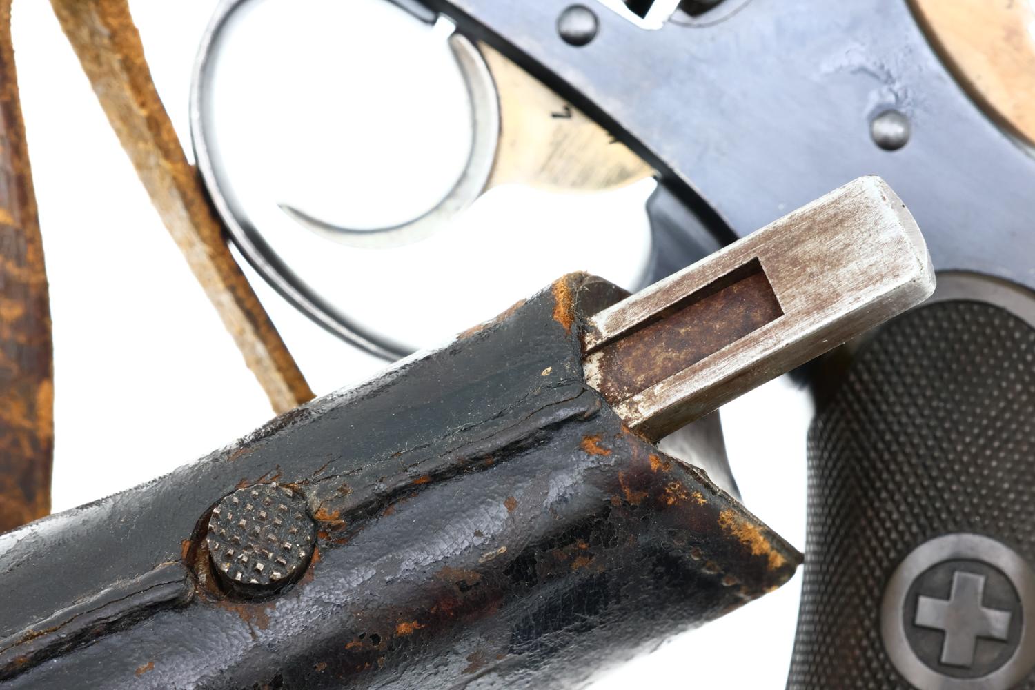 W&F Bern Model 1882 Revolver, Shoulder Stock, Antique, 3751, O-247 - Image 13