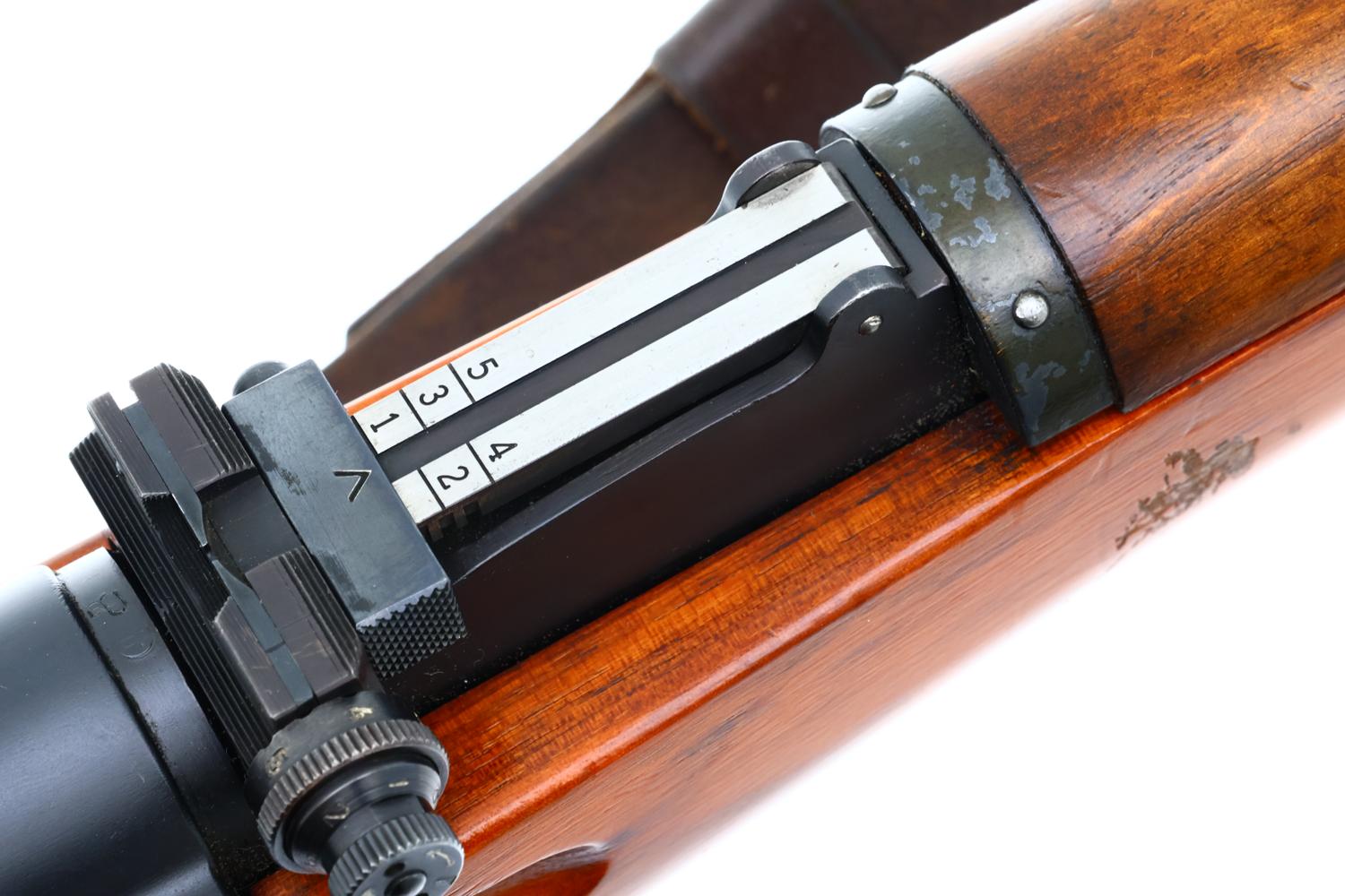 W&F Bern, Swiss K31 Rifle, Upgraded Target Sights, P268621, FB02107 - Image 10