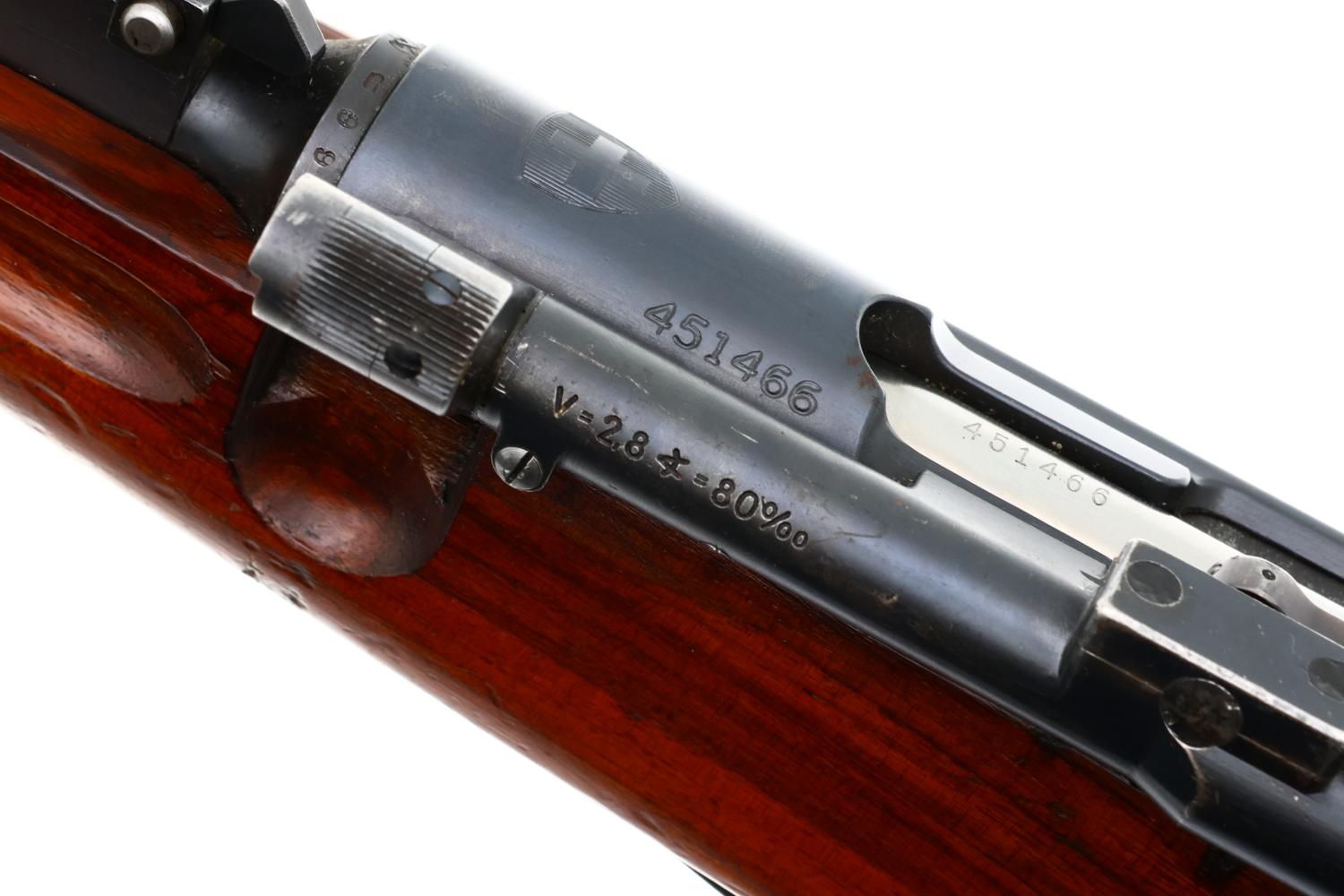 W&F Bern ZFK 31-43, Swiss Military Sniper Rifle, 451466, FB02109 - Image 7