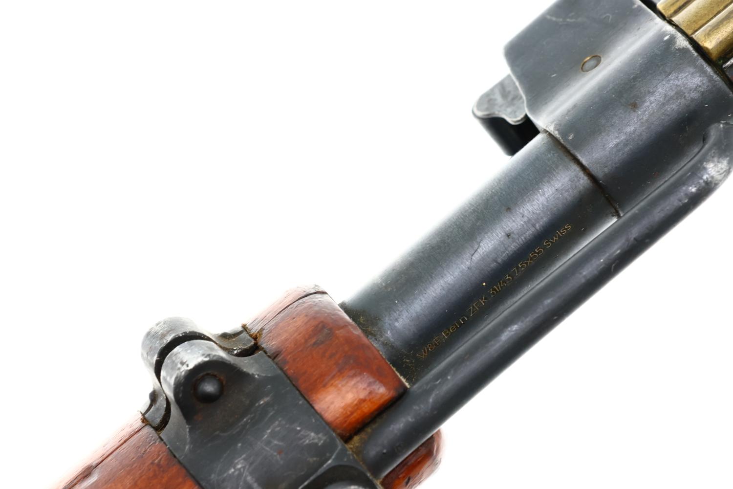W&F Bern ZFK 31-43, Swiss Military Sniper Rifle, 451466, FB02109 - Image 13