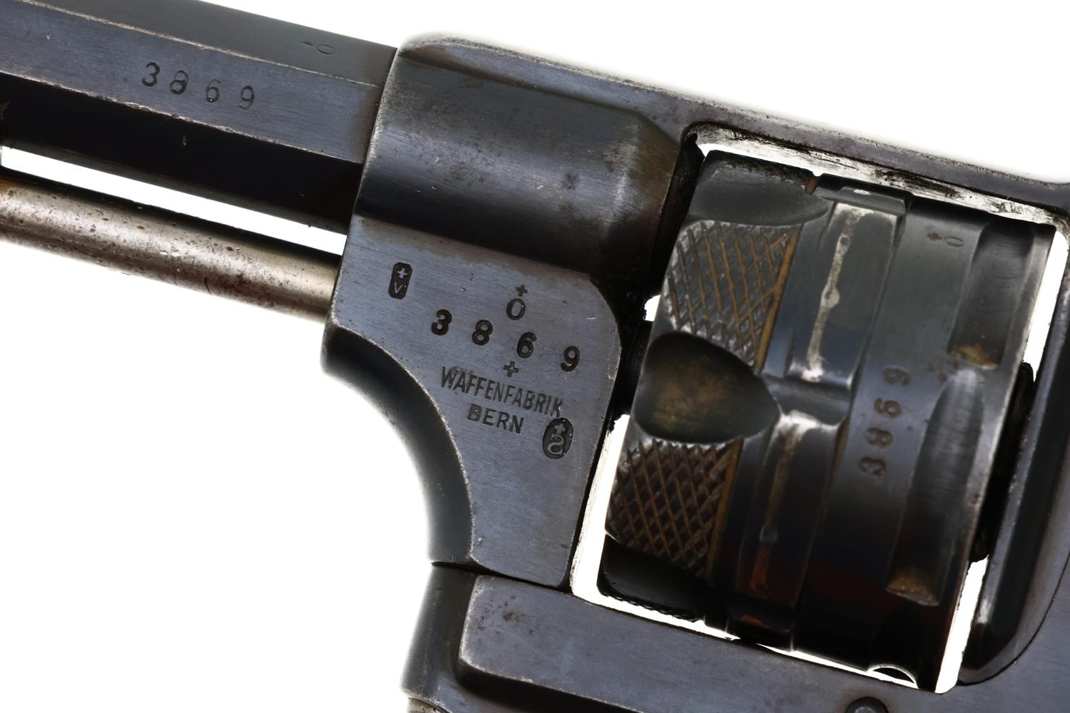 Waffenfabrik Bern Model 1878 Revolver, 3869, O-242 - Image 5