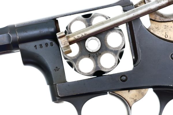 Beautiful Waffenfabrik Bern Model 1882 Revolver, ANTIQUE, 1398, O-243 - Image 10