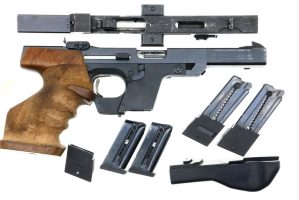 Walther GSP .22LR Pistol, Cased, Conversion Kit (.32 S&W LW), FB02004
