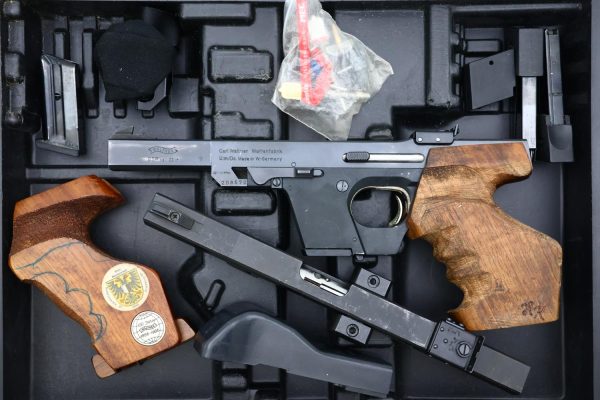 Walther GSP .22LR Pistol, Cased, Conversion Kit (.32 S&W LW), FB02004 - Image 3