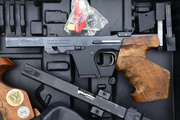 Walther GSP .22LR Pistol, Cased, Conversion Kit (.32 S&W LW), FB02004 - Image 4