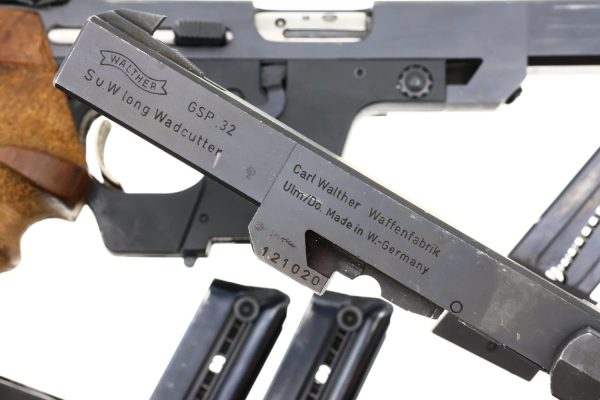 Walther GSP .22LR Pistol, Cased, Conversion Kit (.32 S&W LW), FB02004 - Image 9