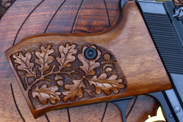 Walther P5 100 Year Commemorative Pistol, Gold Inlaid, 199, FB02060 - Image 6