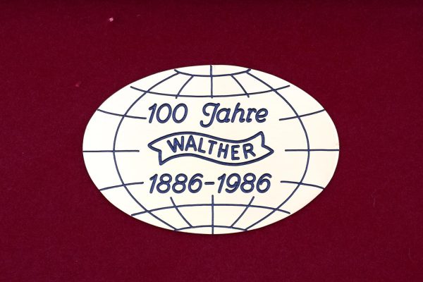 Walther P5 100 Year Commemorative Pistol, Gold Inlaid, 199, FB02060 - Image 13
