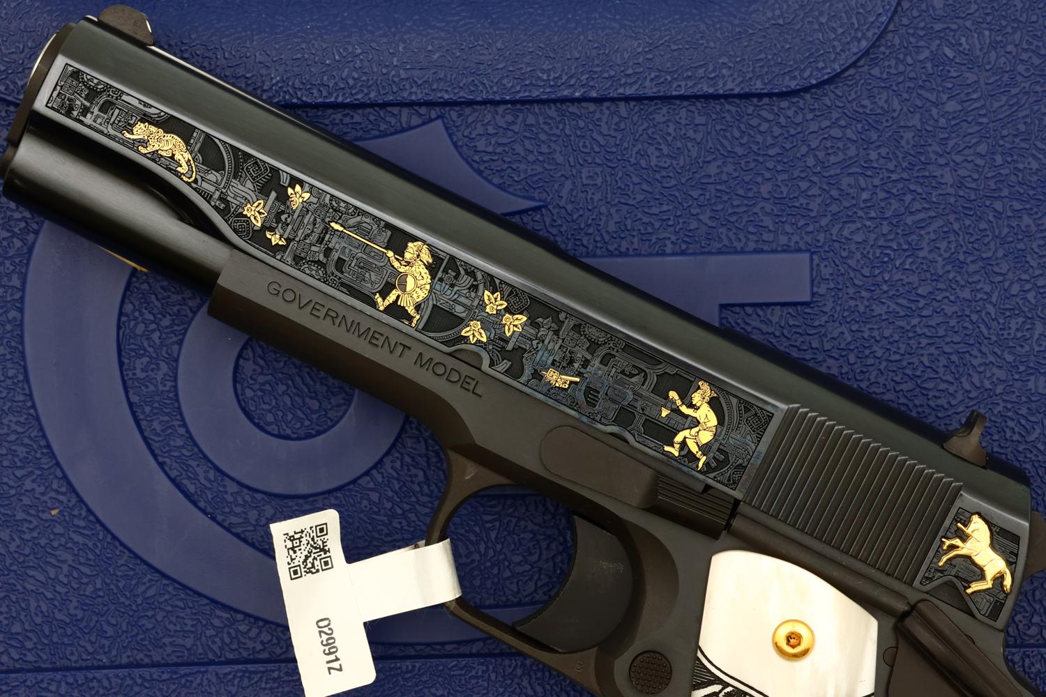 Colt - Talo Aztec Jaguar Azul .38 Super Pistol, NIB, REE302, FB02263 - Image 5