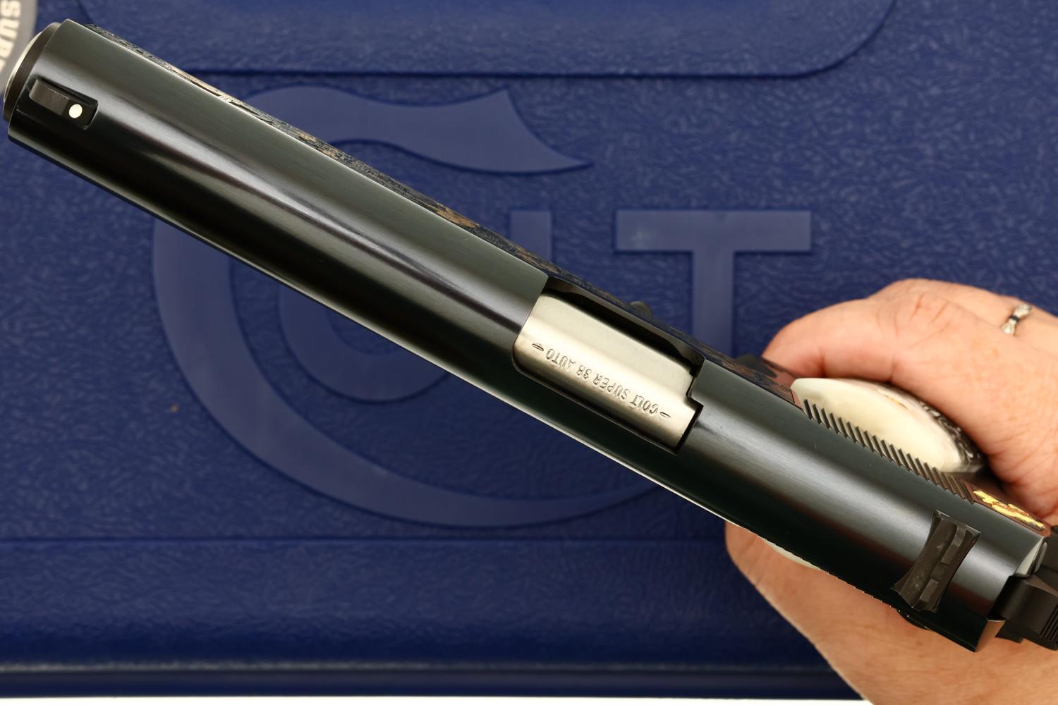 Colt - Talo Aztec Jaguar Azul .38 Super Pistol, NIB, REE302, FB02263 - Image 8