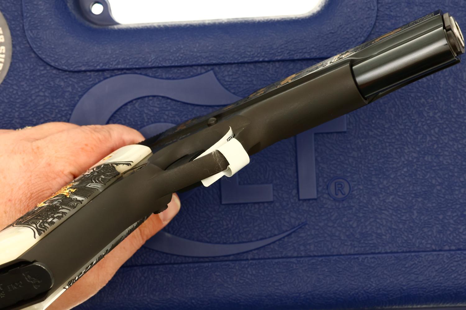 Colt - Talo Aztec Jaguar Azul .38 Super Pistol, NIB, REE302, FB02263 - Image 9